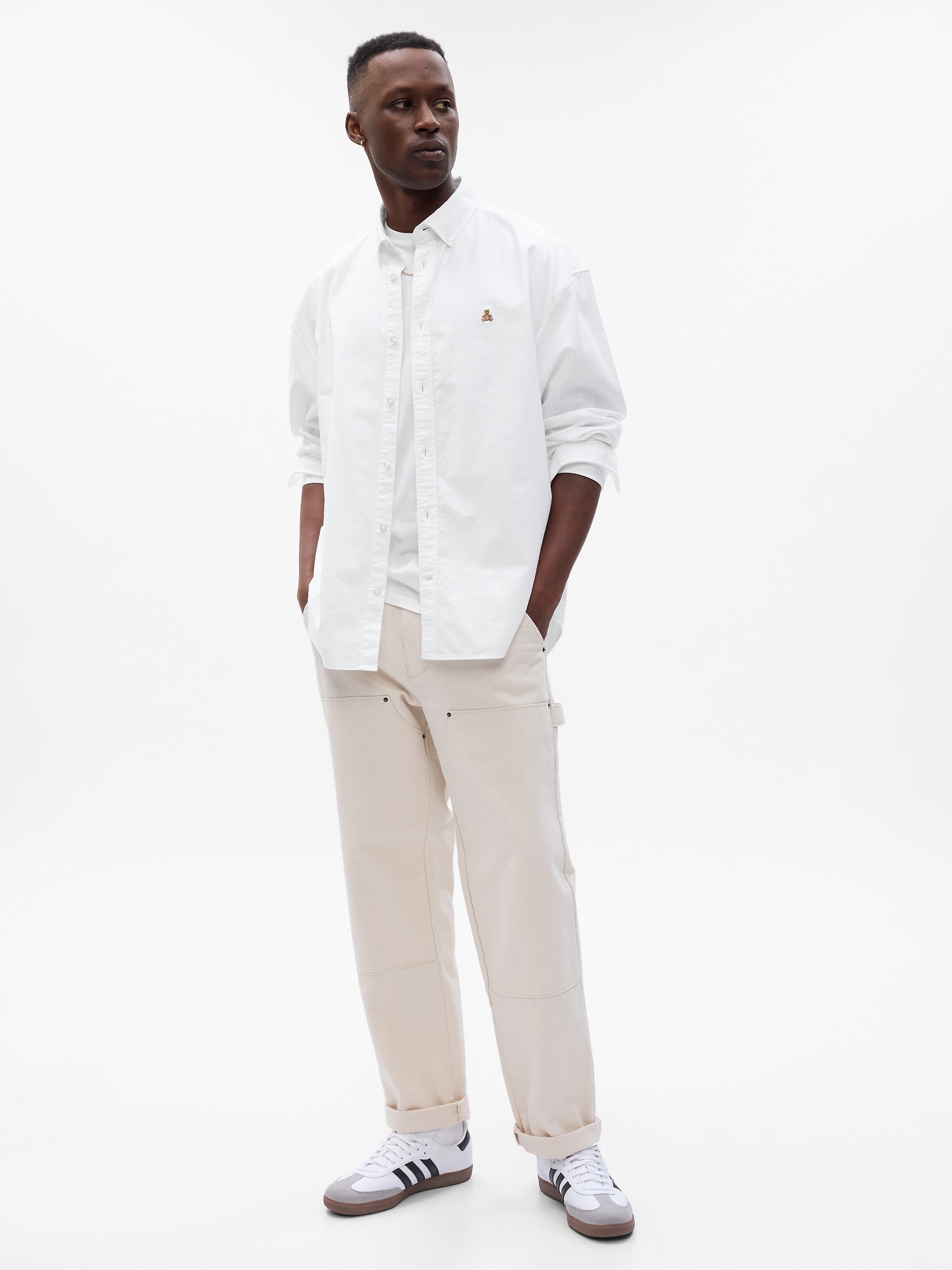 Brannan Bear Oxford Shirt in Untucked Fit