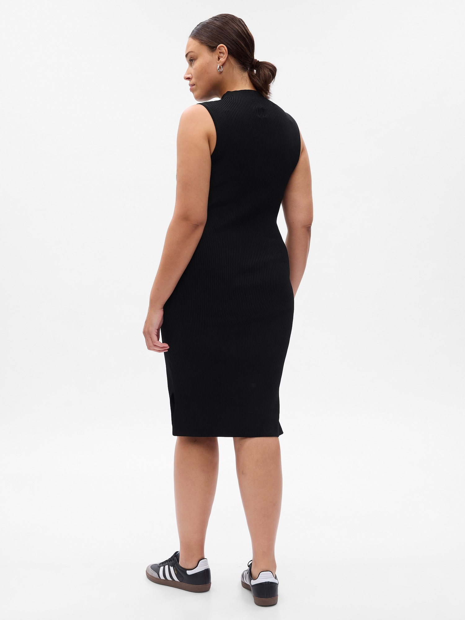 Rashi Diamond Cut Out Sweater Midi Dress - Final Sale