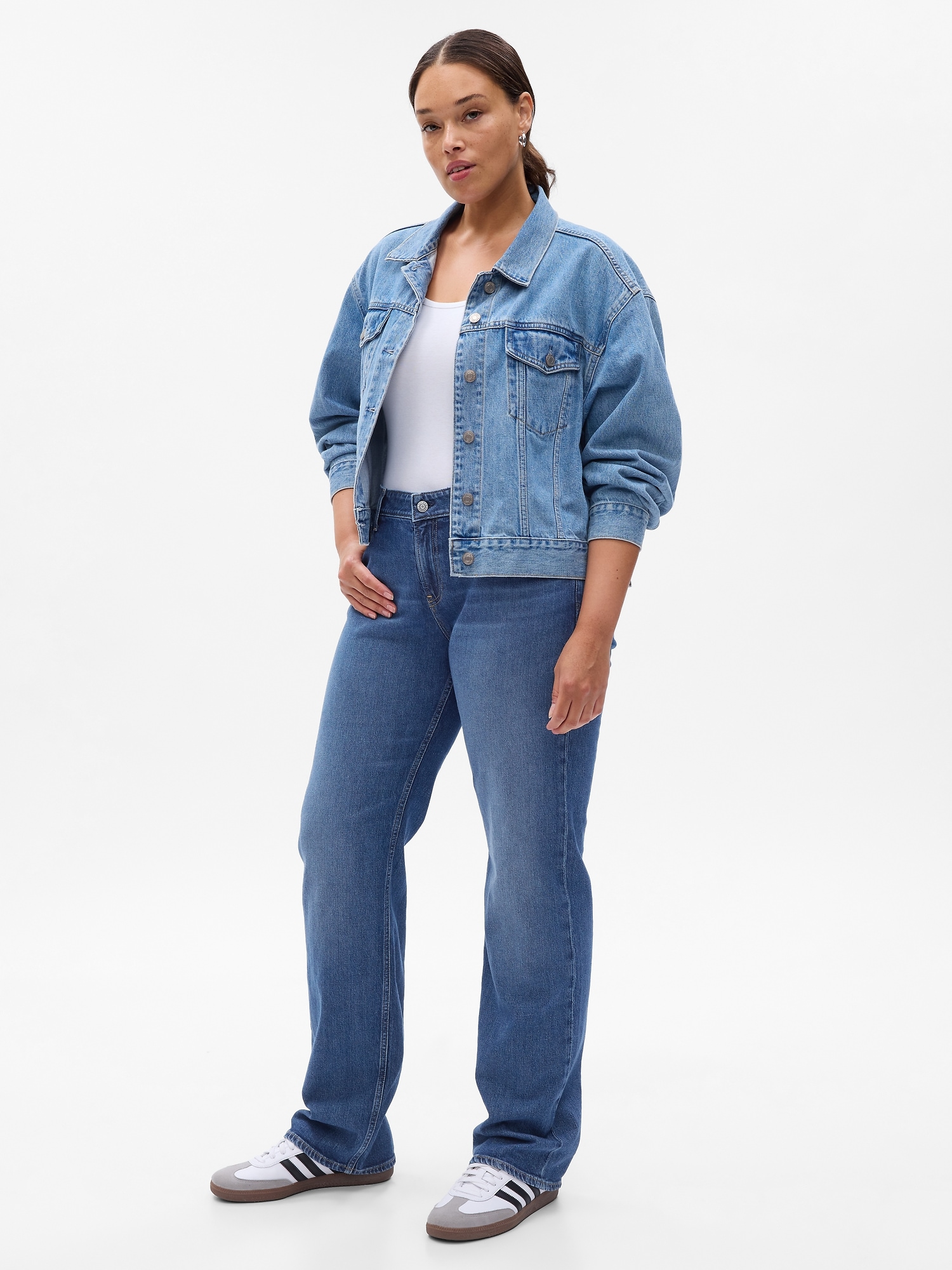 Organic Cotton Low Rise '90s Loose Jeans with Washwell​ | Gap