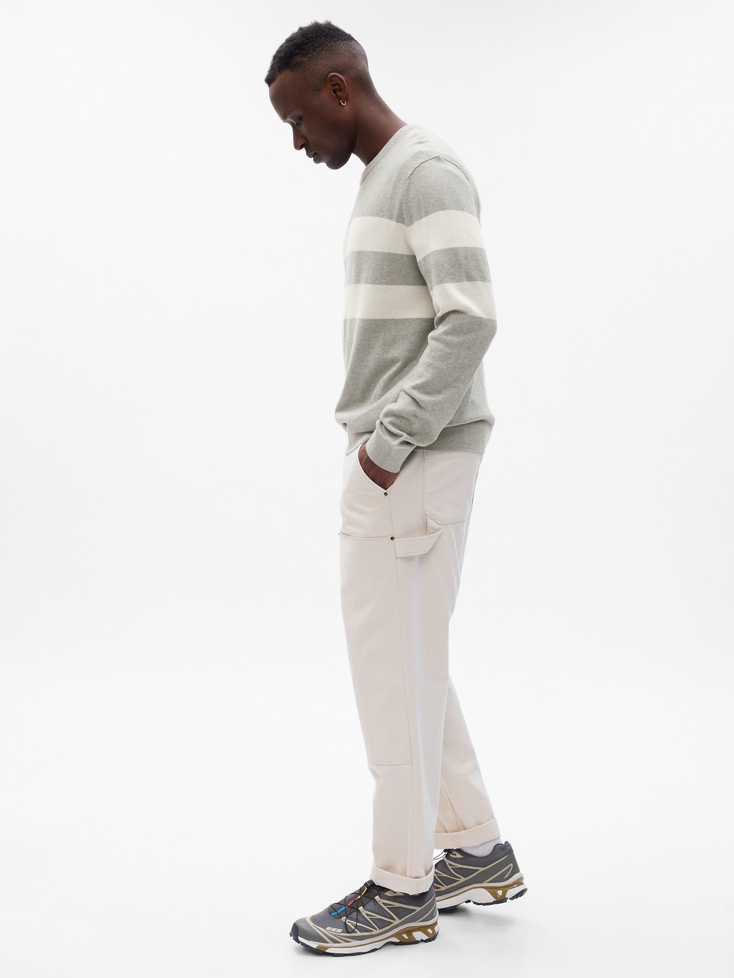 Striped Crewneck Sweater Gap