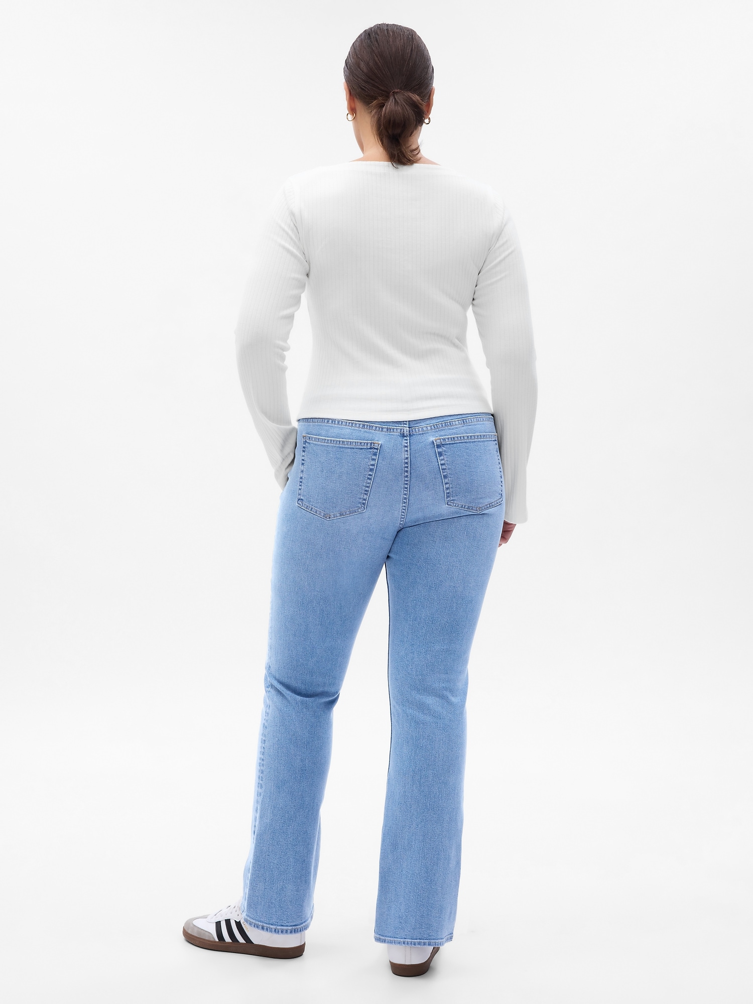 Low Rise Baby Boot Jeans | Gap
