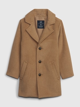 Gap wool blend topcoat on sale