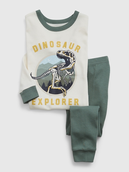 Image number 1 showing, babyGap Dinosaur PJ Set