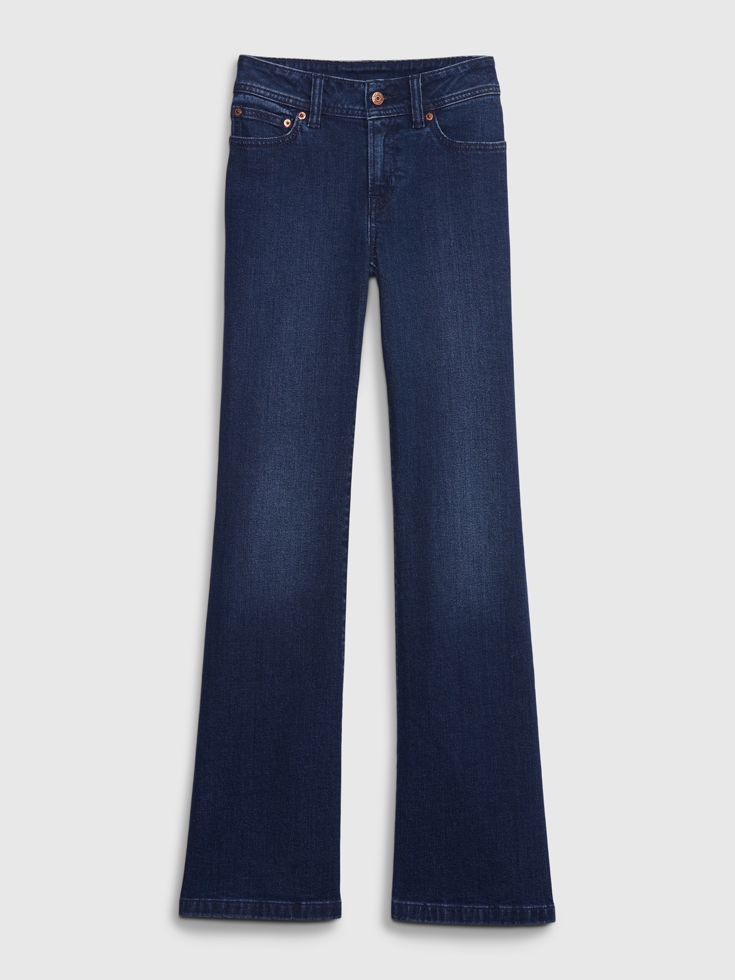 Low Rise '70s Flare Jeans