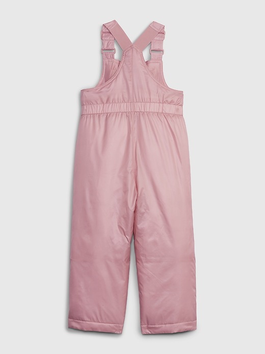 Toddler Recycled Snow Bib Overalls Gap