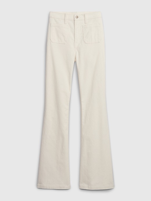 Image number 6 showing, High Rise Corduroy '70s Flare Pants