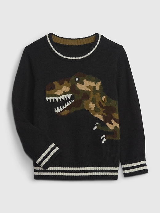 Toddler Camo Dino Sweater | Gap