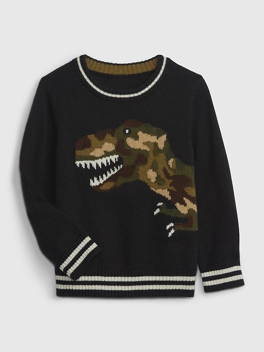 Chrome Dino Hit the Slopes Sweater