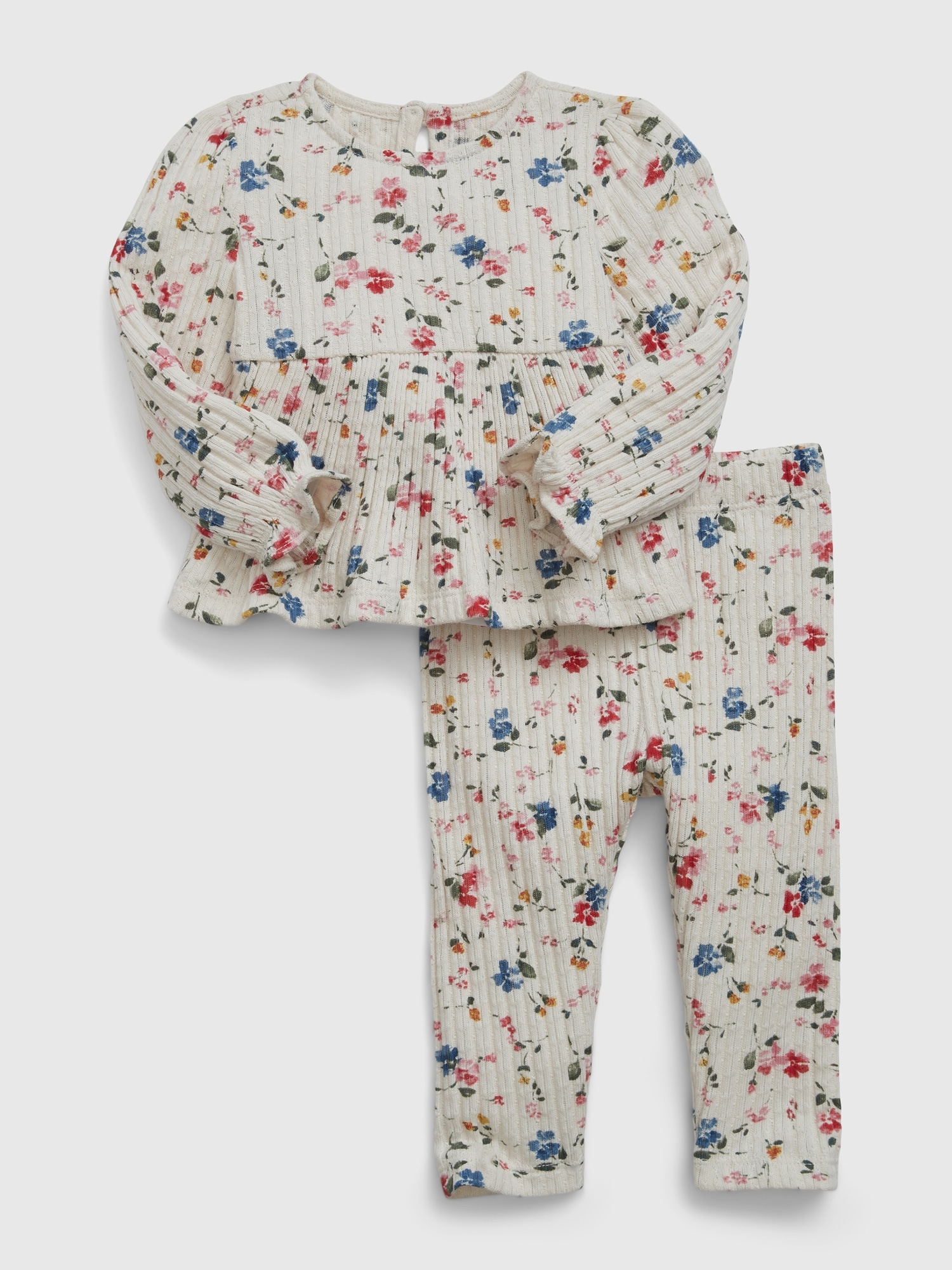 Baby Pointelle Rib Outfit Set | Gap