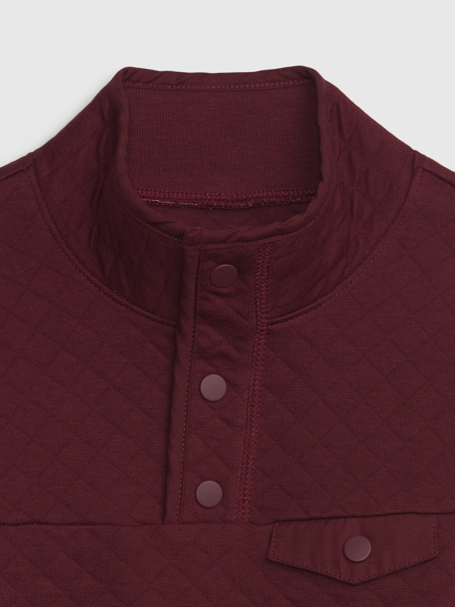 Toddler quilted pullover sweatshirt gap