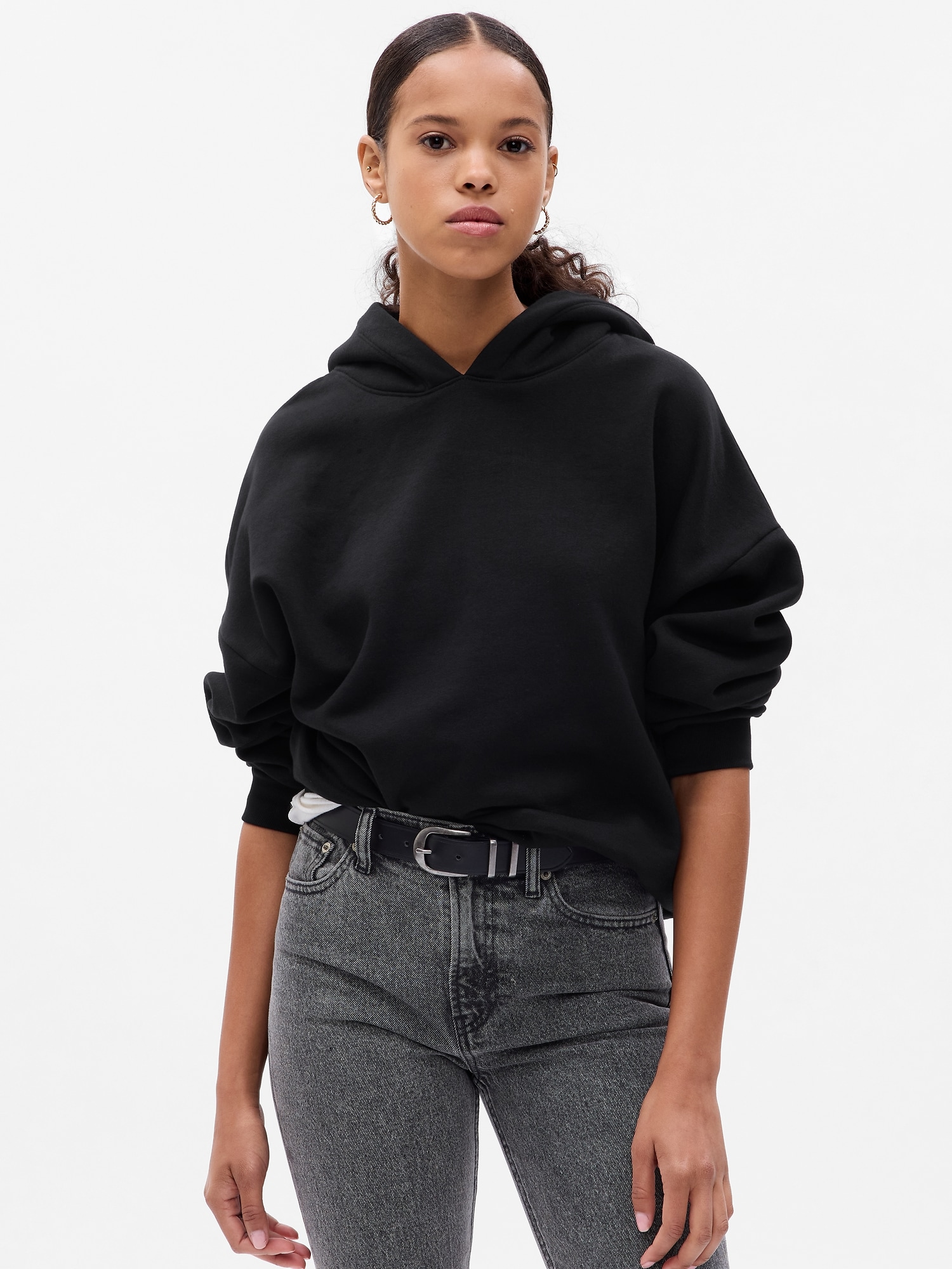 Gap Vintage Soft Hoodie In Black