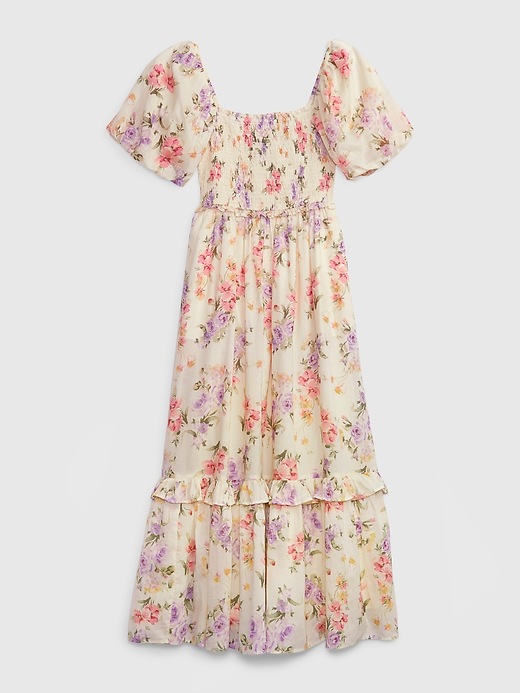 Gap  LoveShackFancy Floral Puff Sleeve Maxi Dress | Gap