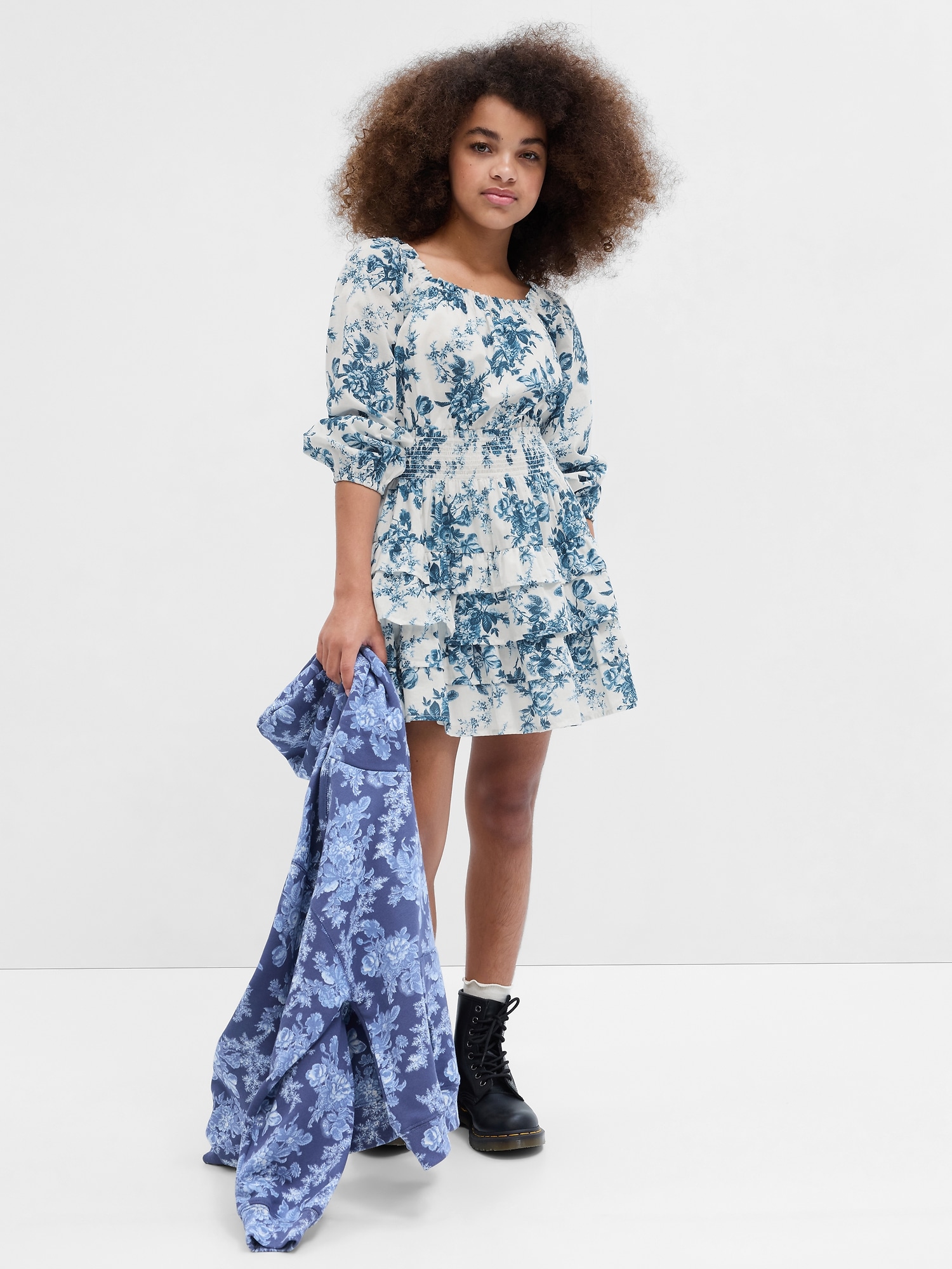Gap × LoveShackFancy Kids Floral Mini Dress Gap