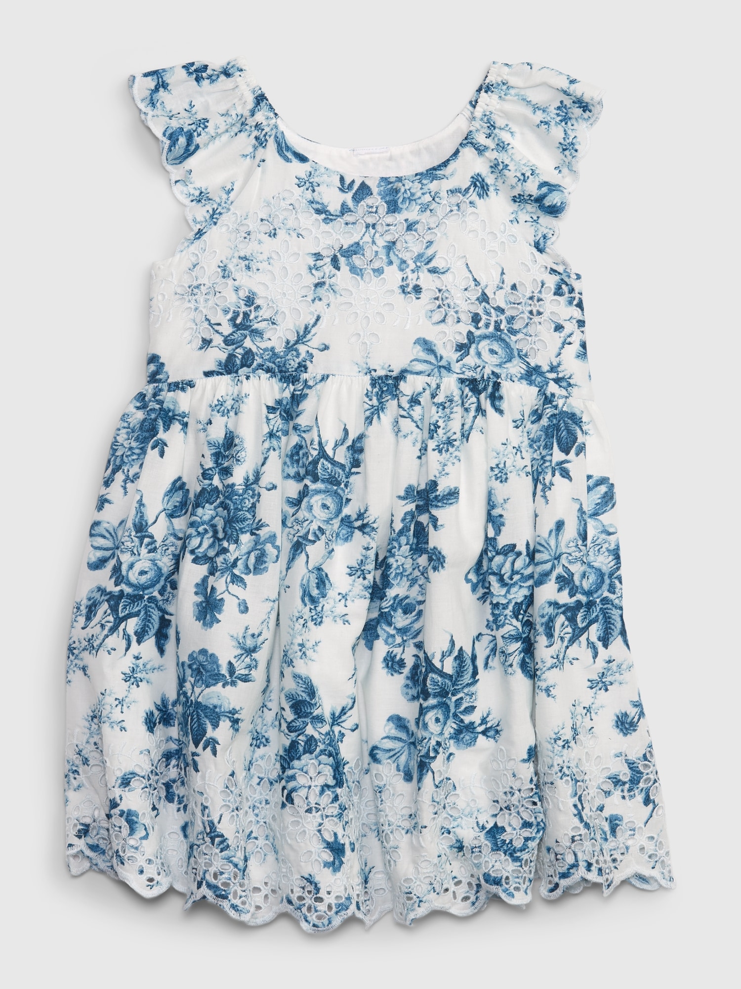 Gap × LoveShackFancy Toddler Floral Eyelet Dress | Gap