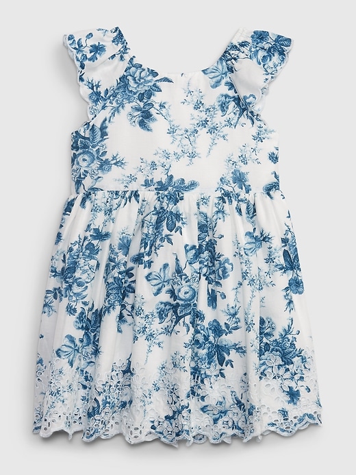 Gap × LoveShackFancy Toddler Floral Eyelet Dress Gap