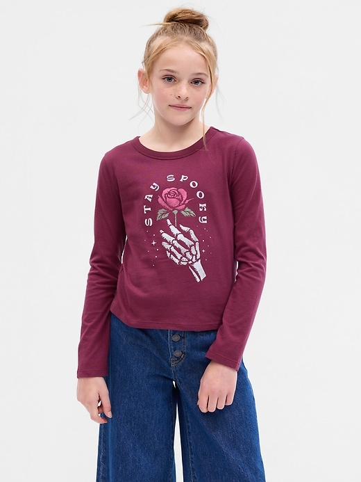 Image number 1 showing, Kids Organic Cotton Graphic T-Shirt