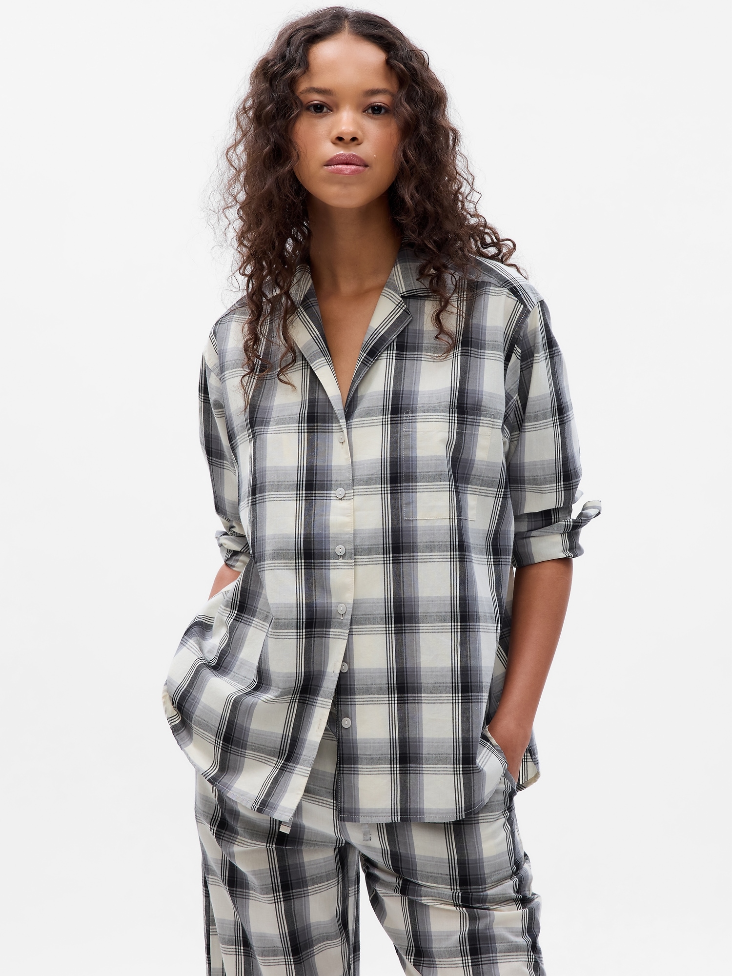 Gap Poplin PJ Shirt