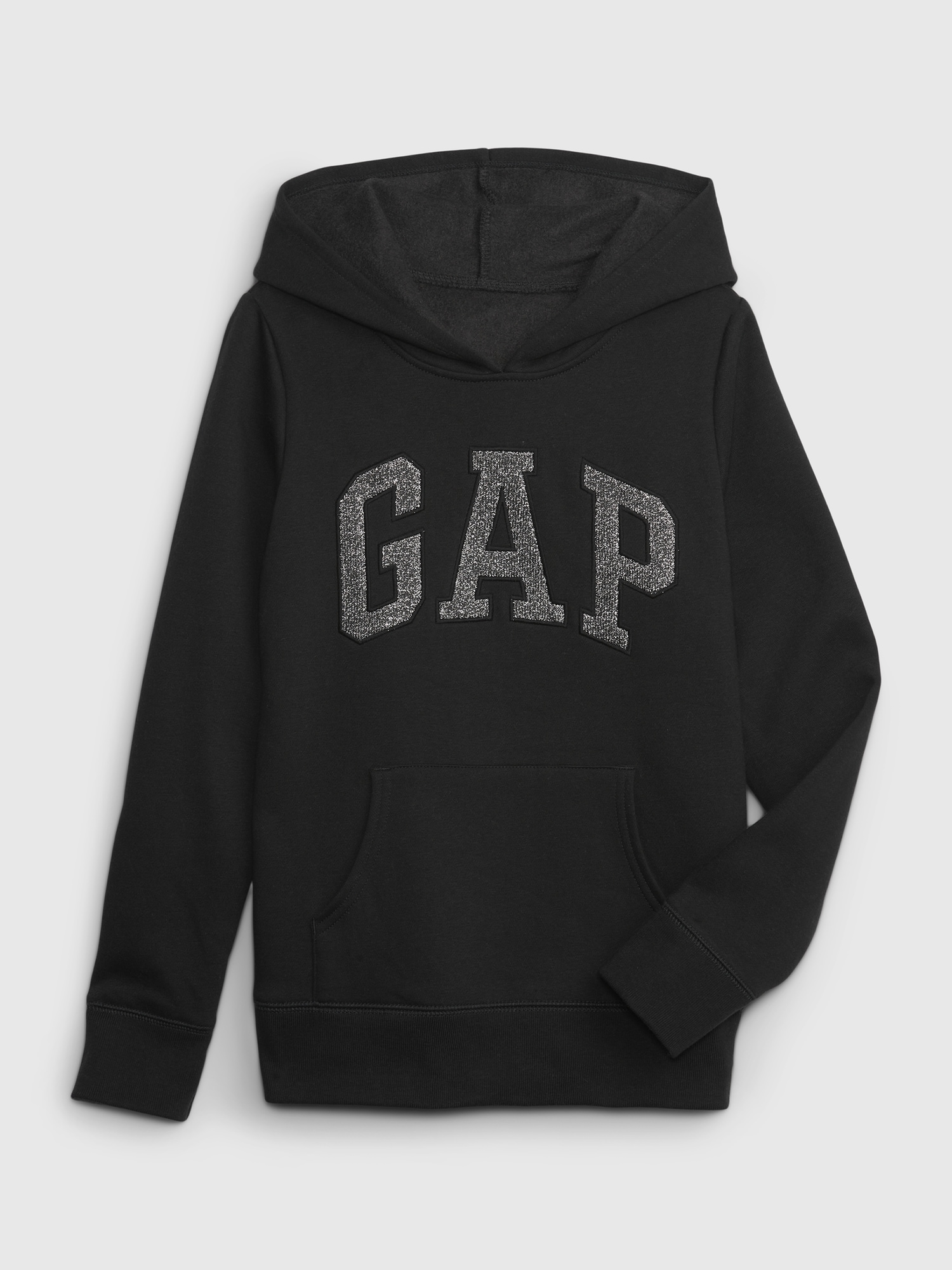 Kids Metallic Arch Logo Hoodie Gap