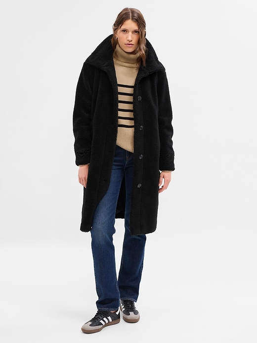 Long Sherpa Coat Gap