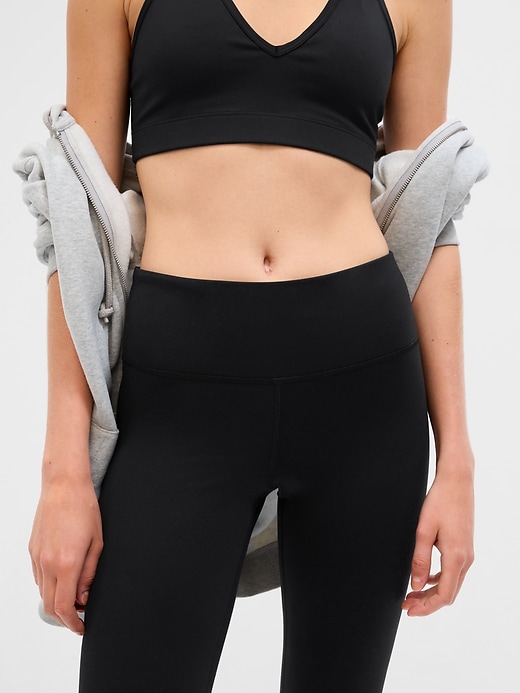 Image number 3 showing, GapFit High Rise Power Cropped Leggings