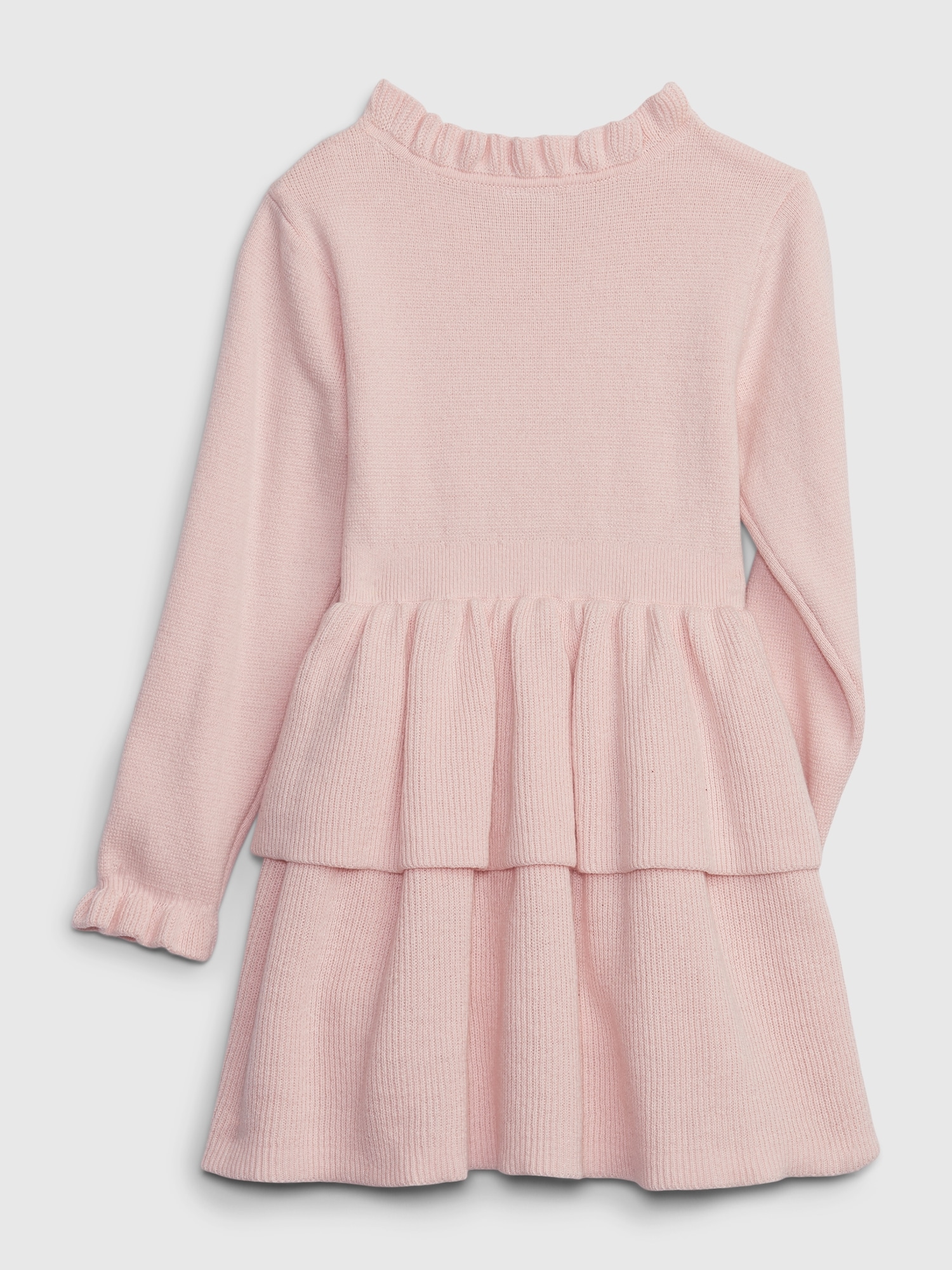 Toddler Ruffle Tiered Sweater Dress Gap