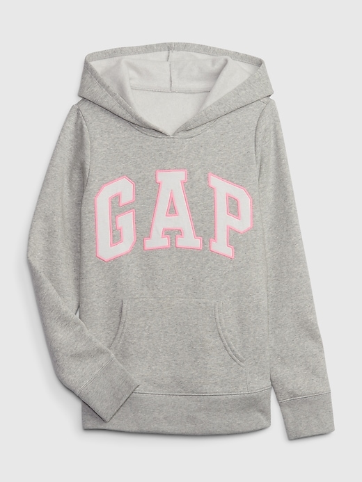 Kids Metallic Arch Logo Hoodie | Gap