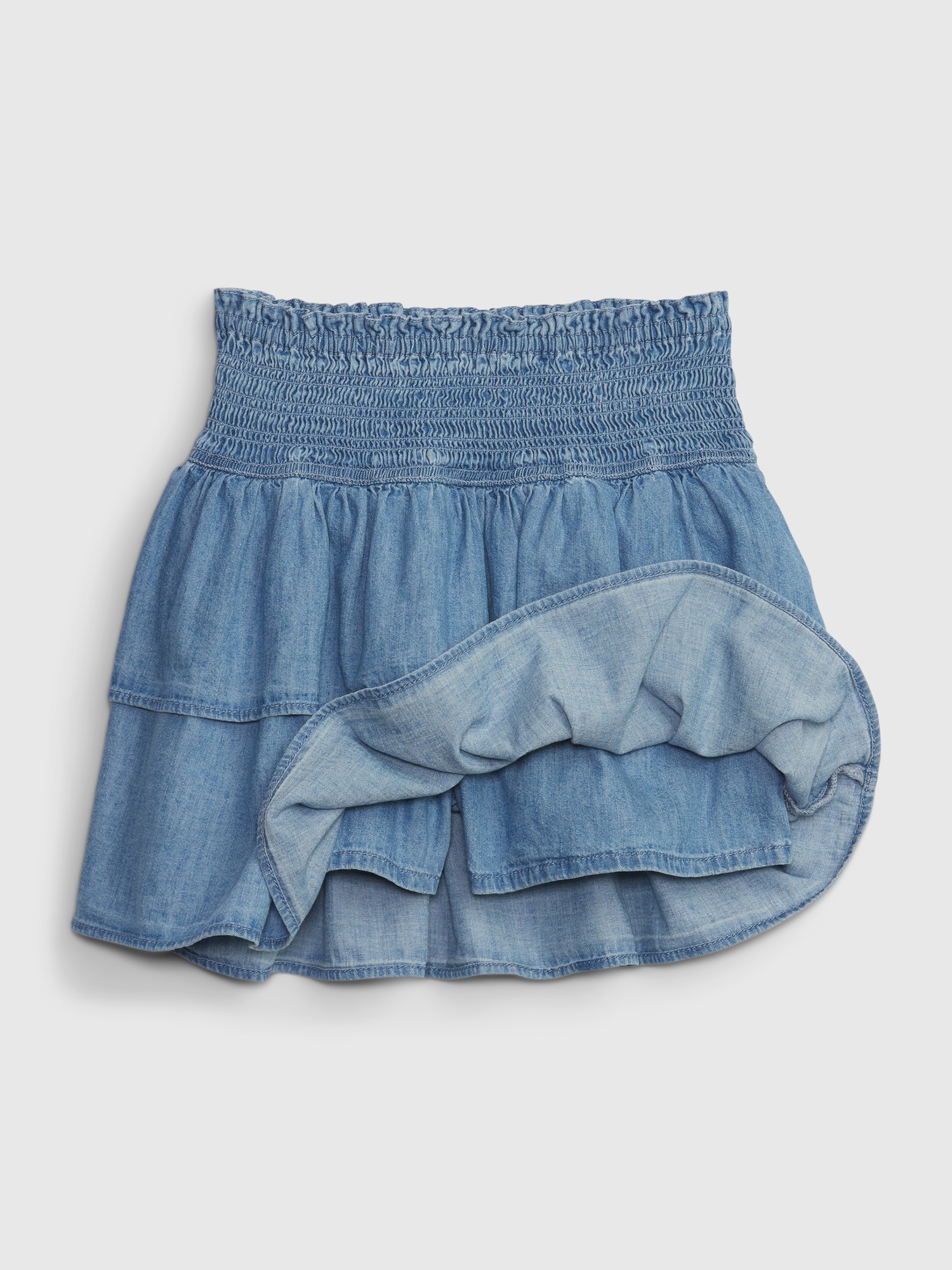 Kith Kids Pleated Sweater Skort - Graphite main image 0