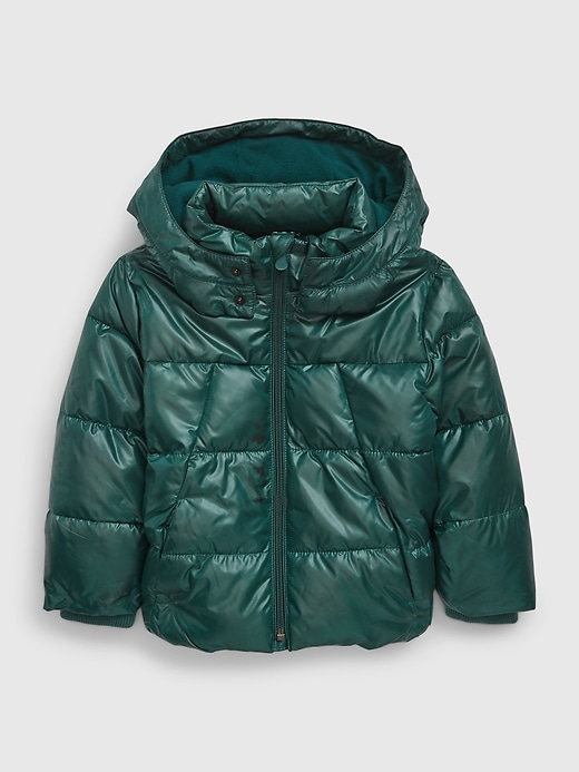 View large product image 1 of 1. Toddler Recycled Shine Puffer Jacket