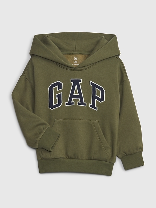 1 of 8 showing, with the color army jacket green of product Toddler Logo Hoodie