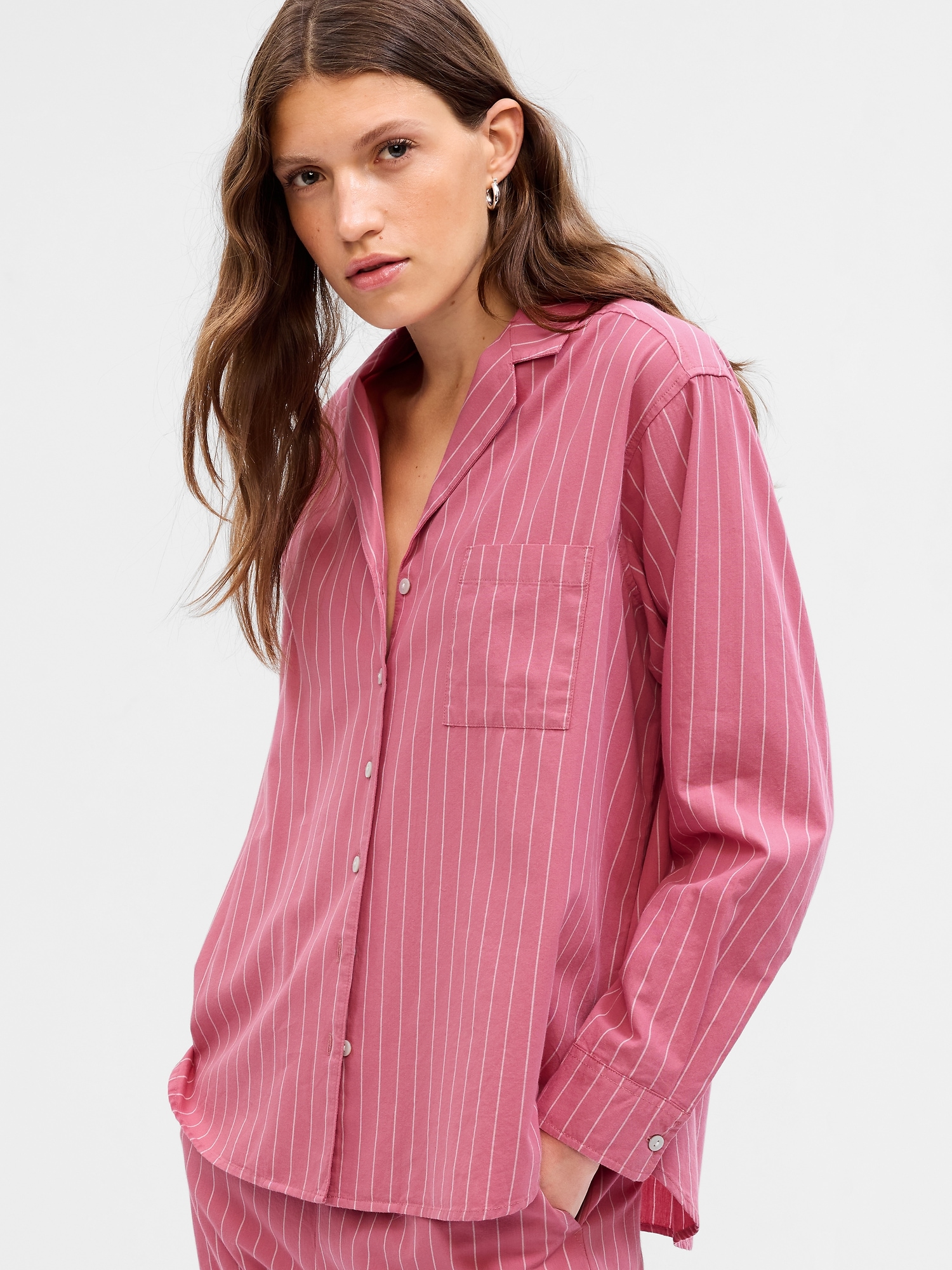 Gap Poplin PJ Shirt