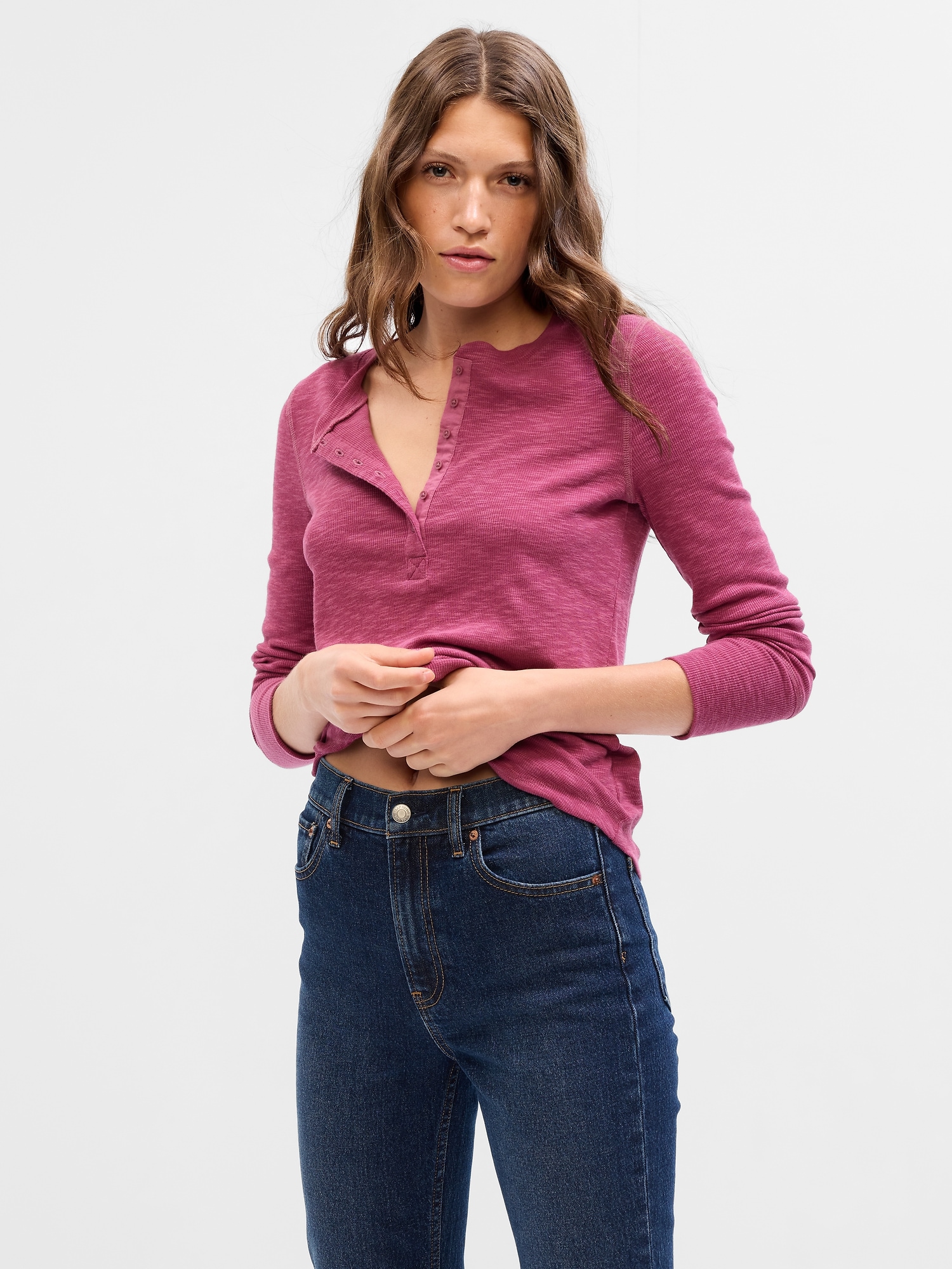 Gap womens henley deals