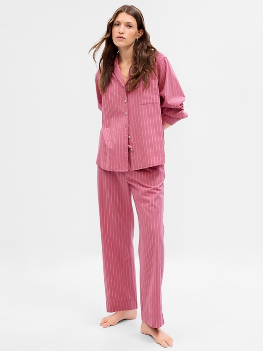 Image number 6 showing, Poplin PJ Pant