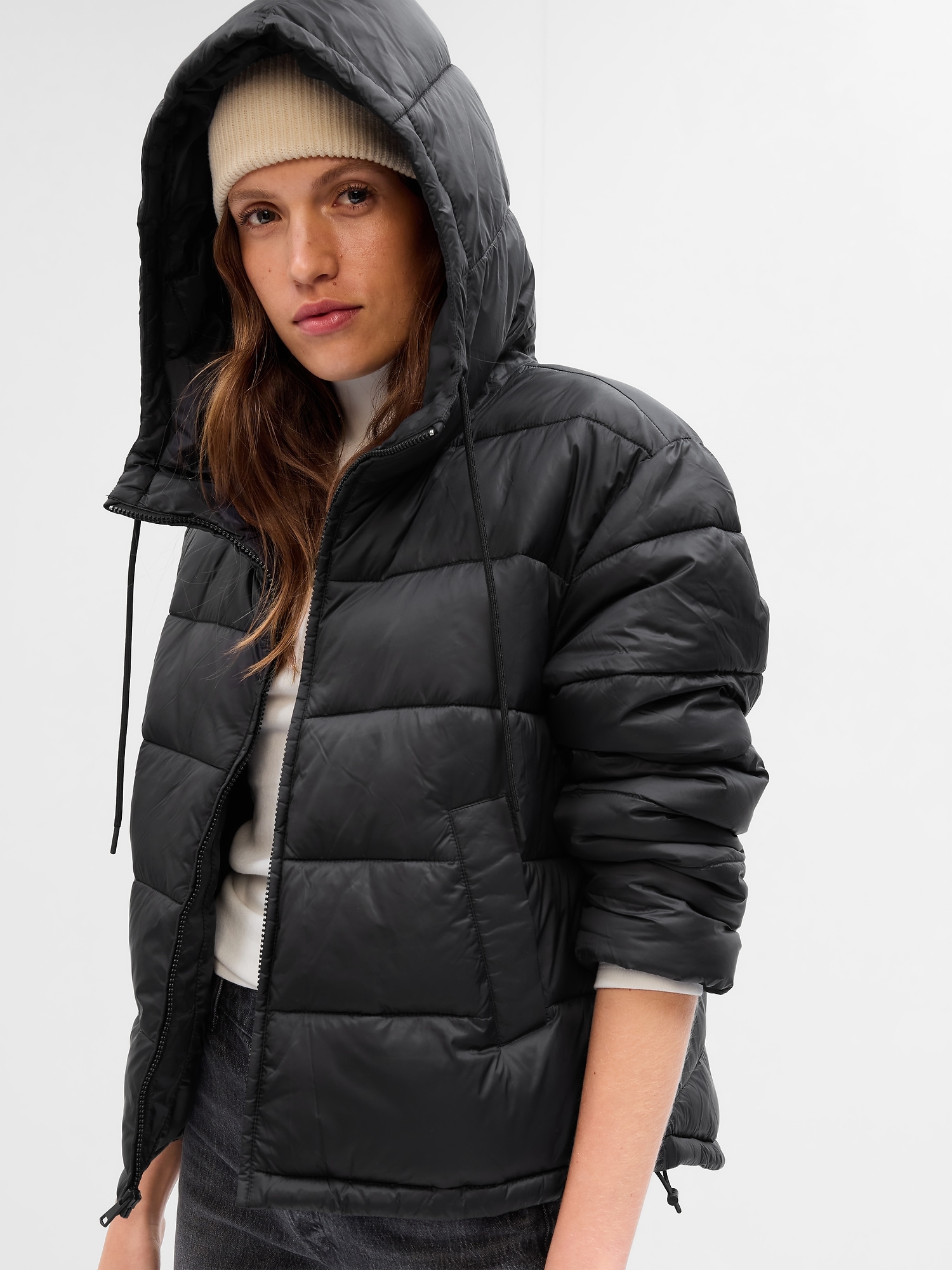 Recycled Lightweight Puff Jacket | Gap