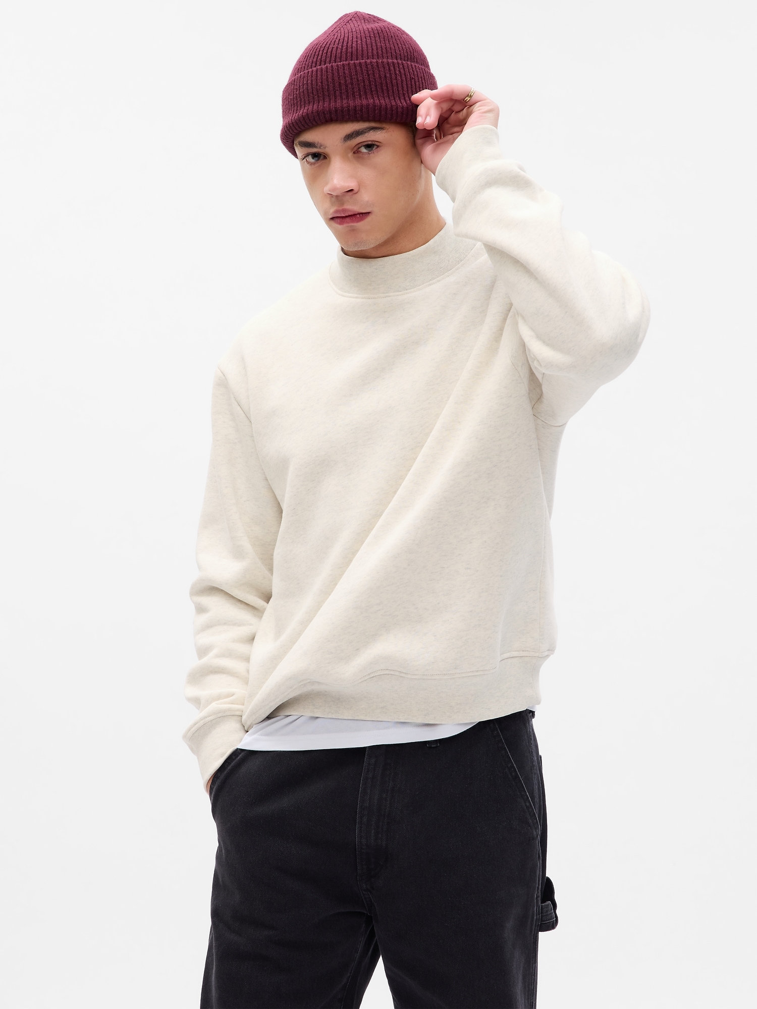 Mockneck Heavyweight Sweatshirt