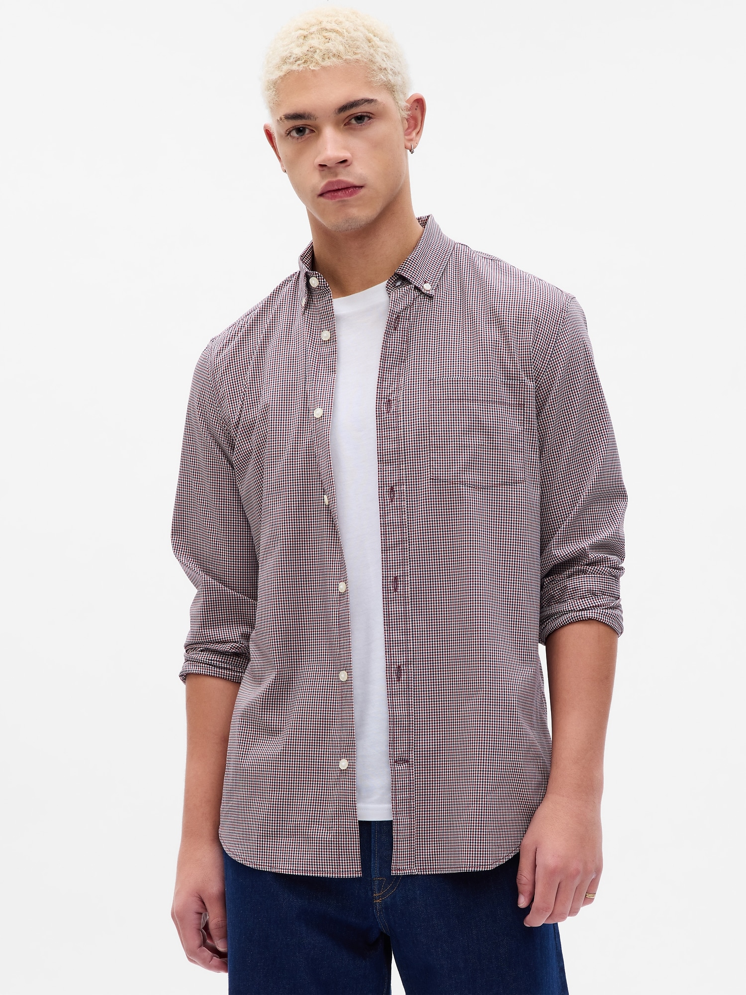 All-Day Poplin Shirt in Standard Fit