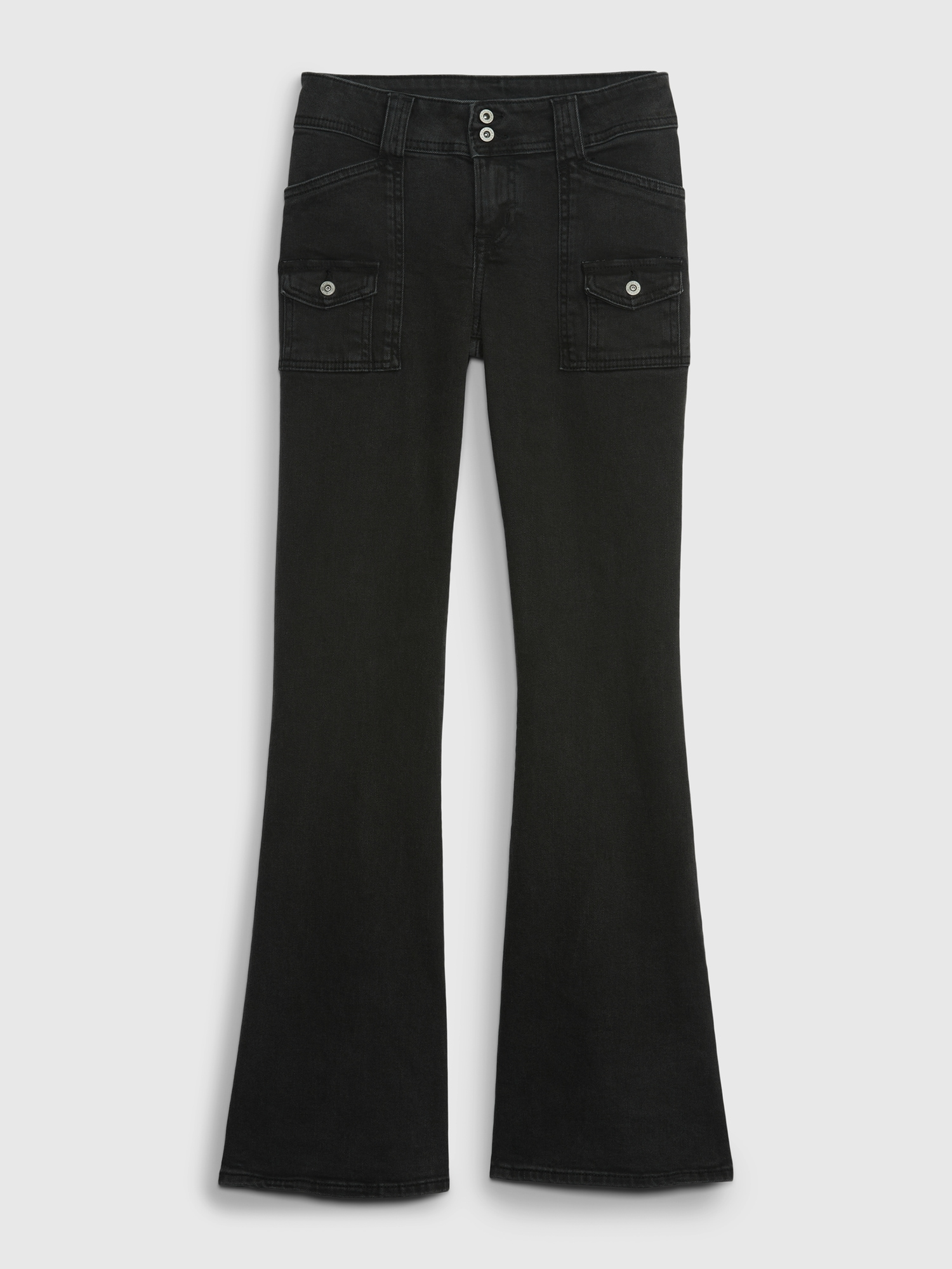 Low Rise Y2K Flare Jeans