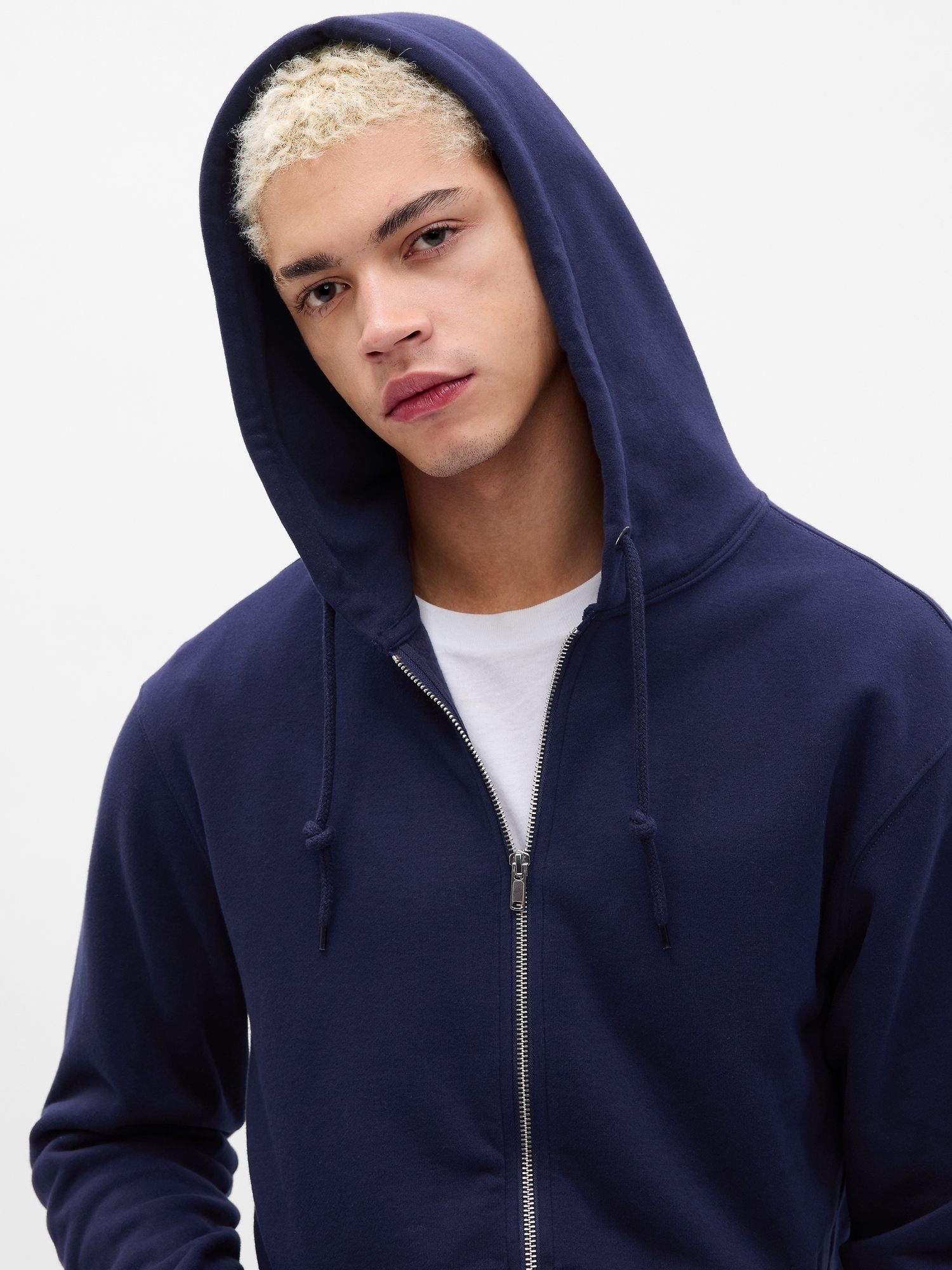 Gap Men's Full Zip Logo Hoodie