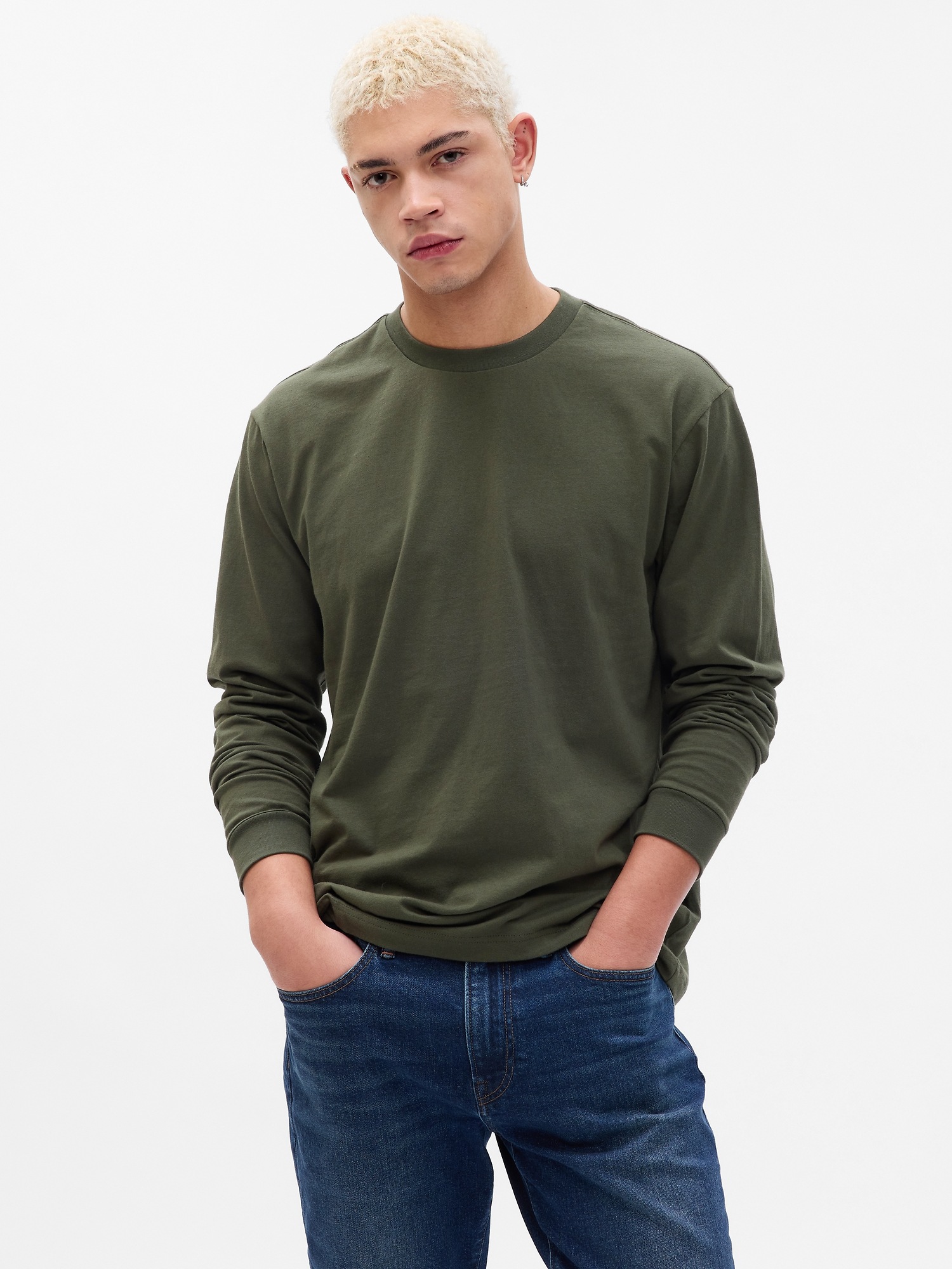 Gap full sleeve t shirts india discount