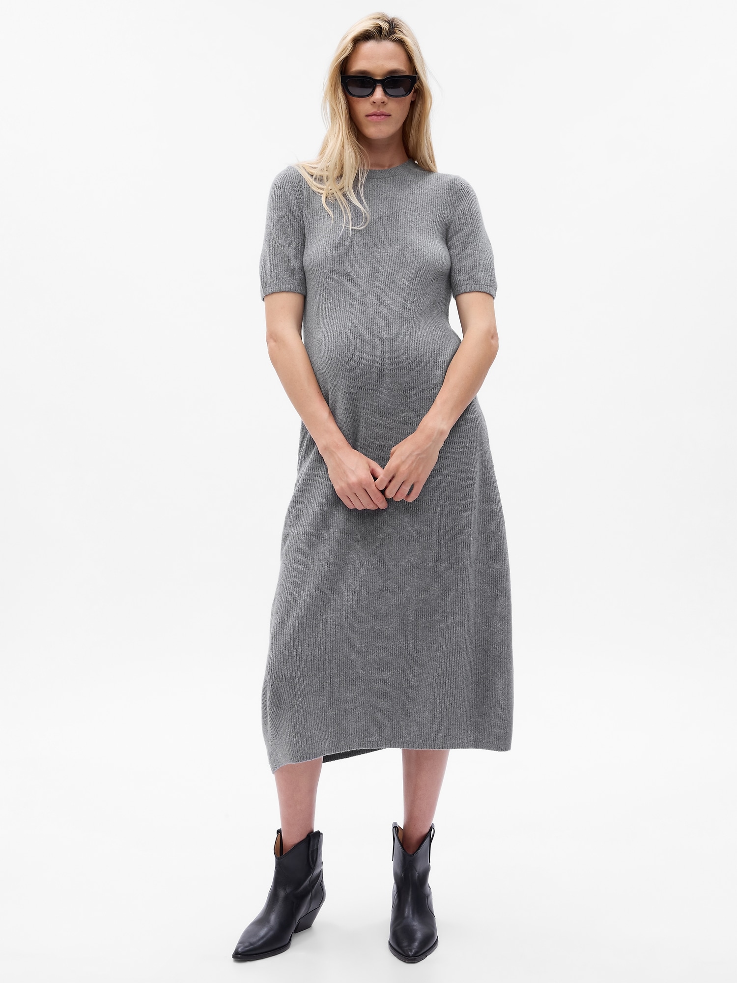 Gap Maternity CashSoft Midi Sweater Dress