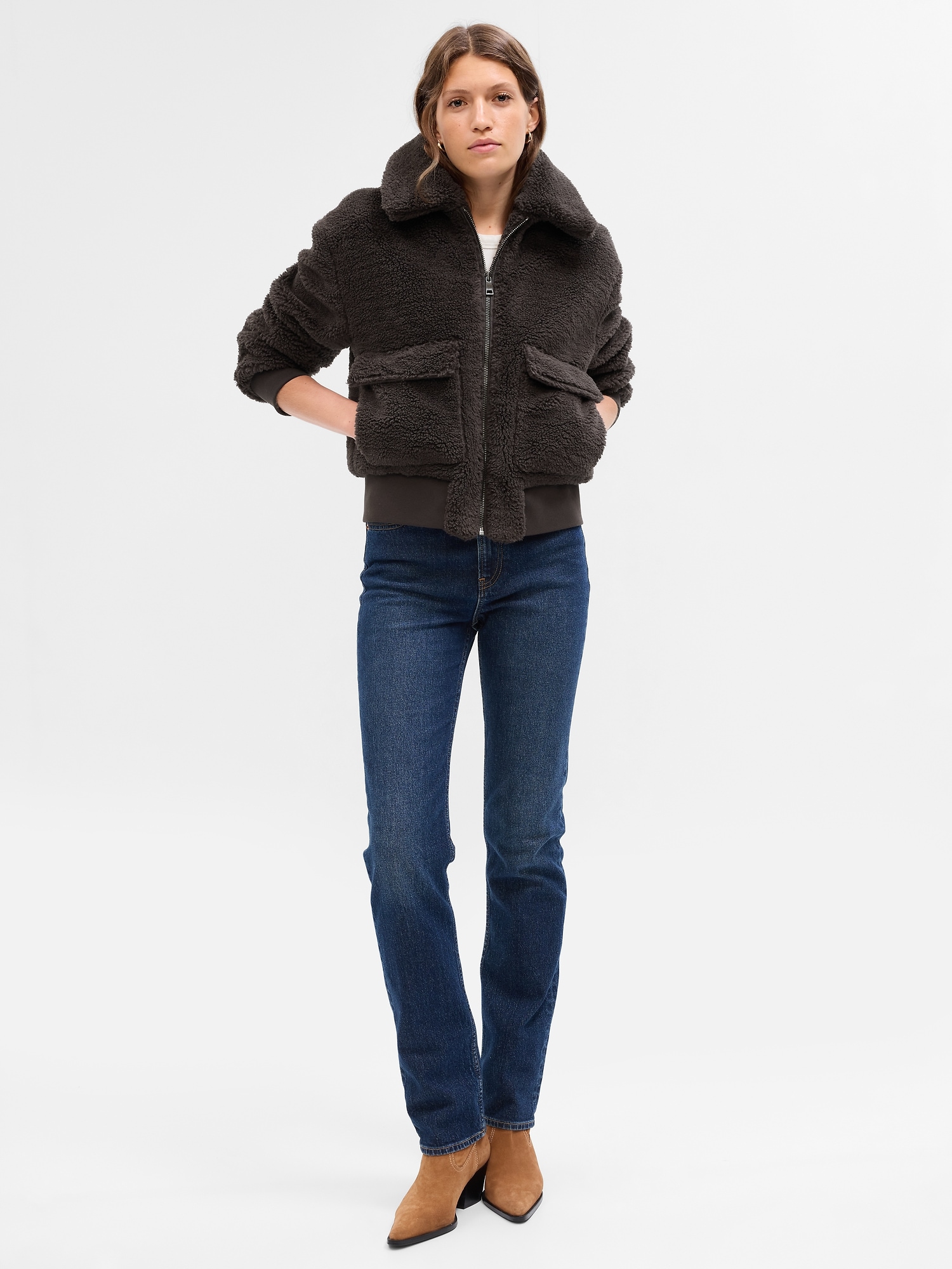 Sherpa Moto Jacket | Gap