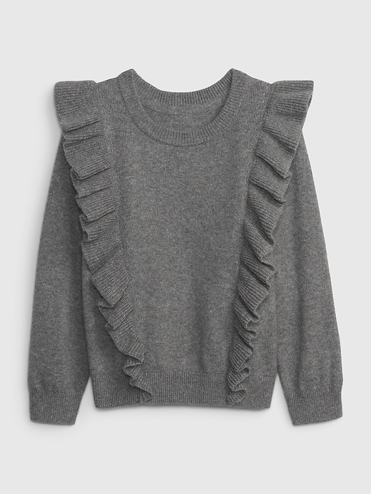 Toddler CashSoft Ruffle Sweater Gap