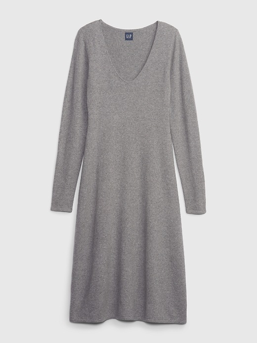 cashsoft midi sweater dress CashSoft Rib Midi Sweater Dress