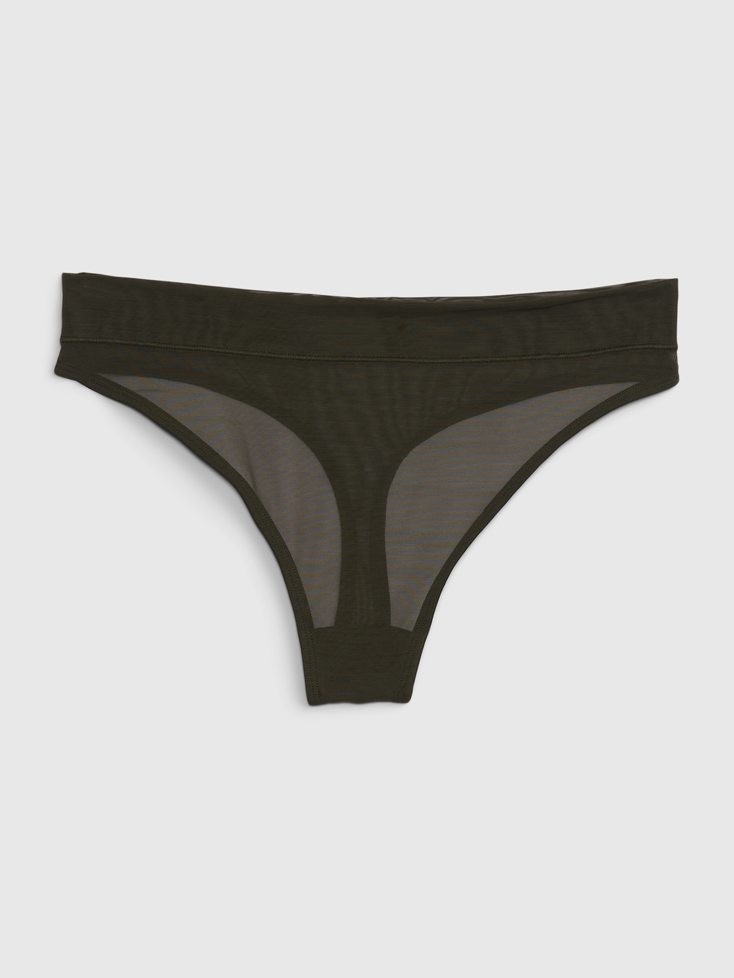 Gap Mesh Thong