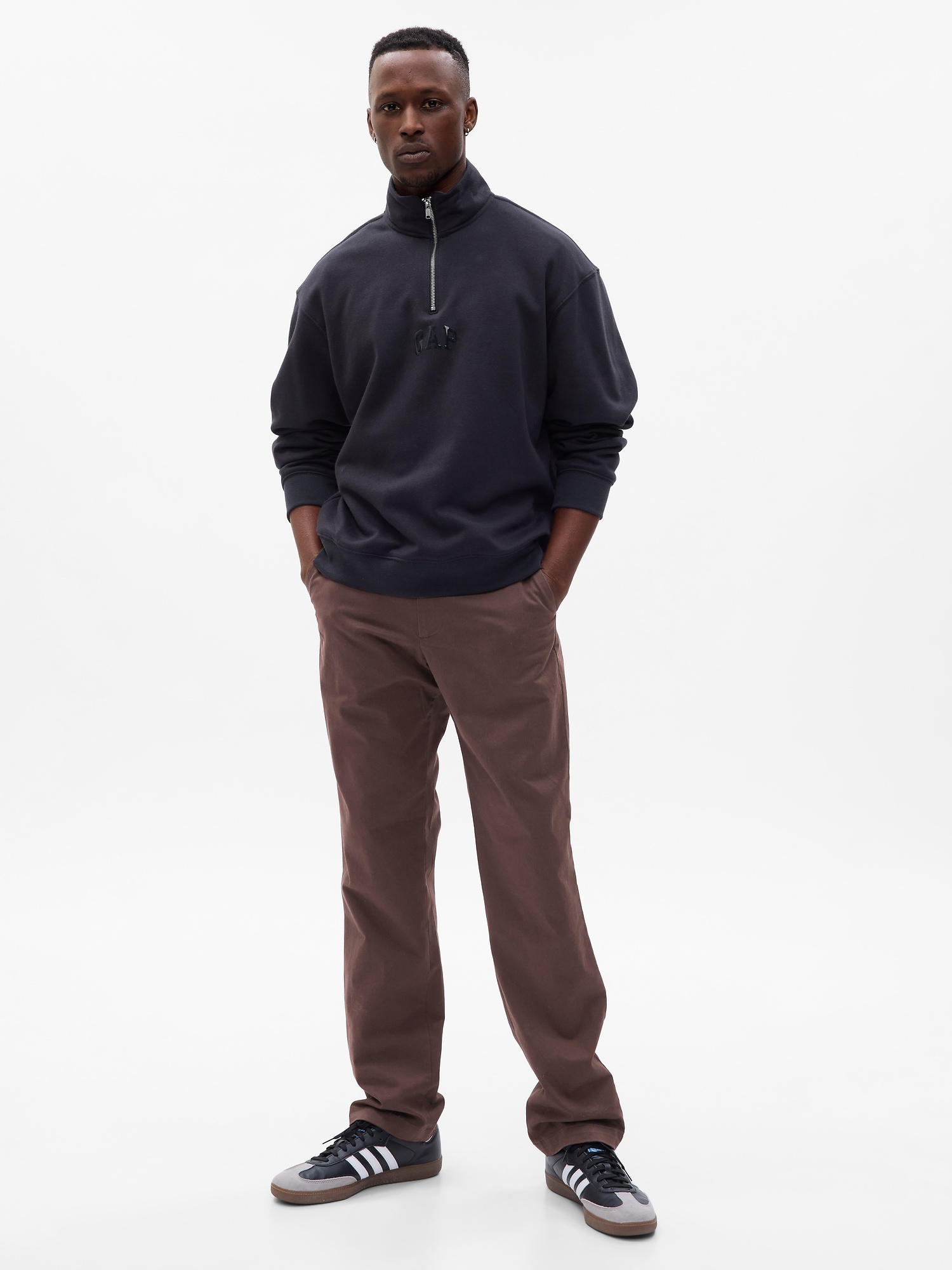 Modern Khakis in Straight Fit with GapFlex