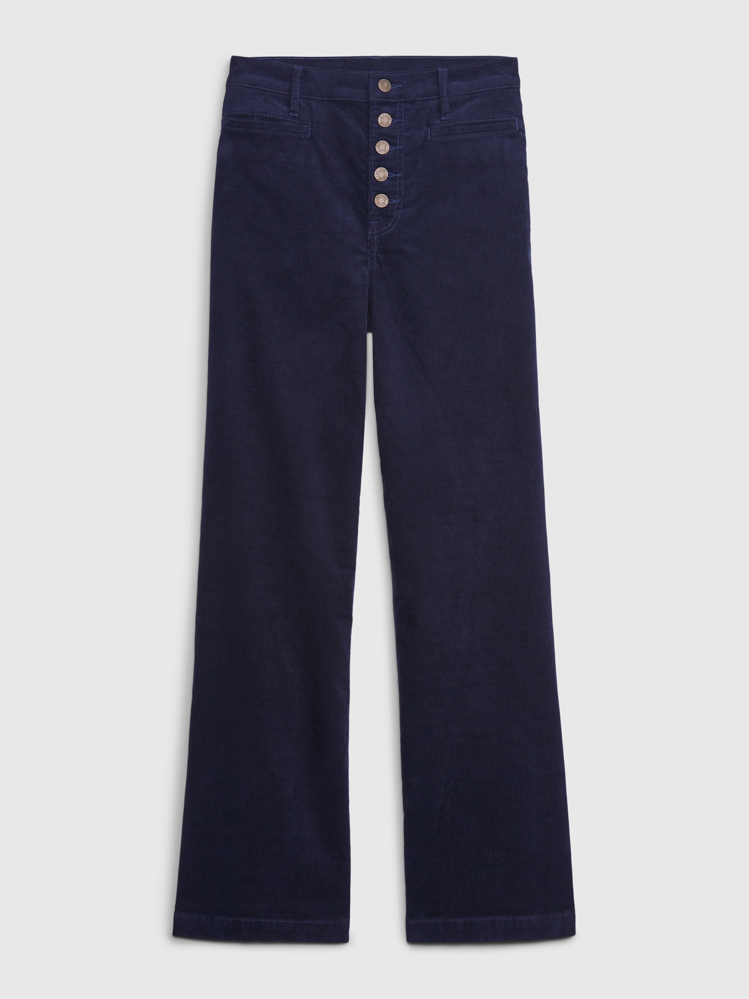 High Rise Corduroy Stride Wide Leg Pants Gap