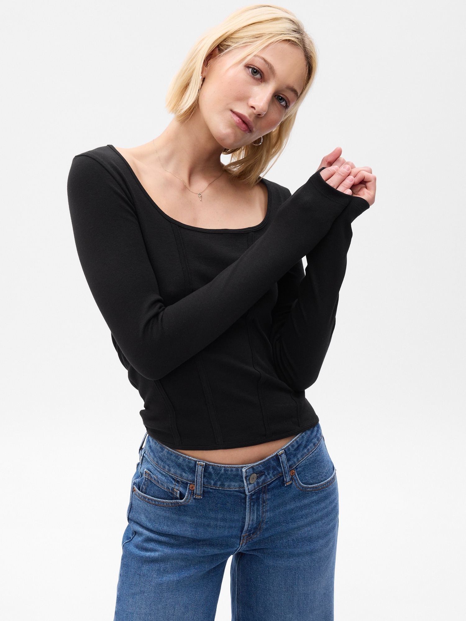 Modern Corset Top | Gap