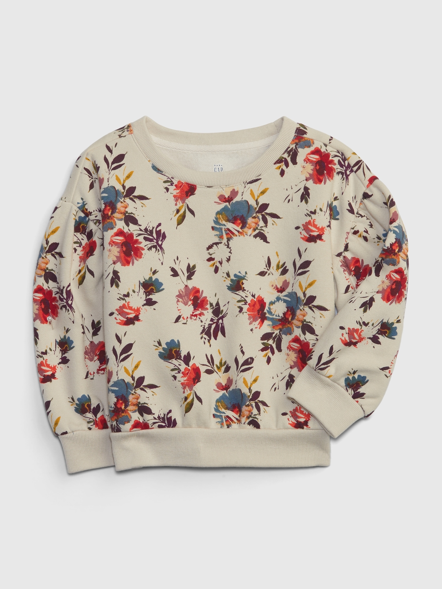 Toddler Floral Sweatshirt | Gap