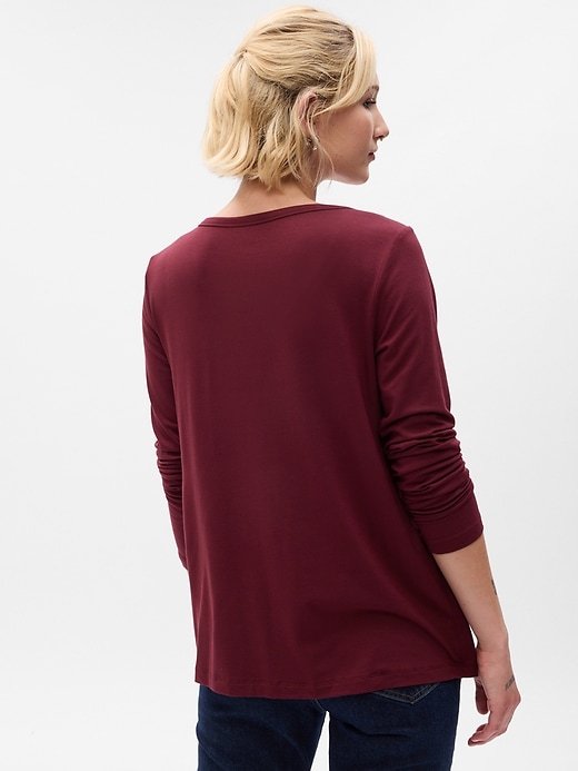 Maternity Double Layer Nursing T Shirt
