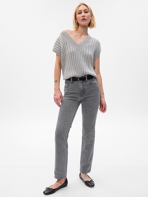 High Rise '90s Straight Jeans | Gap