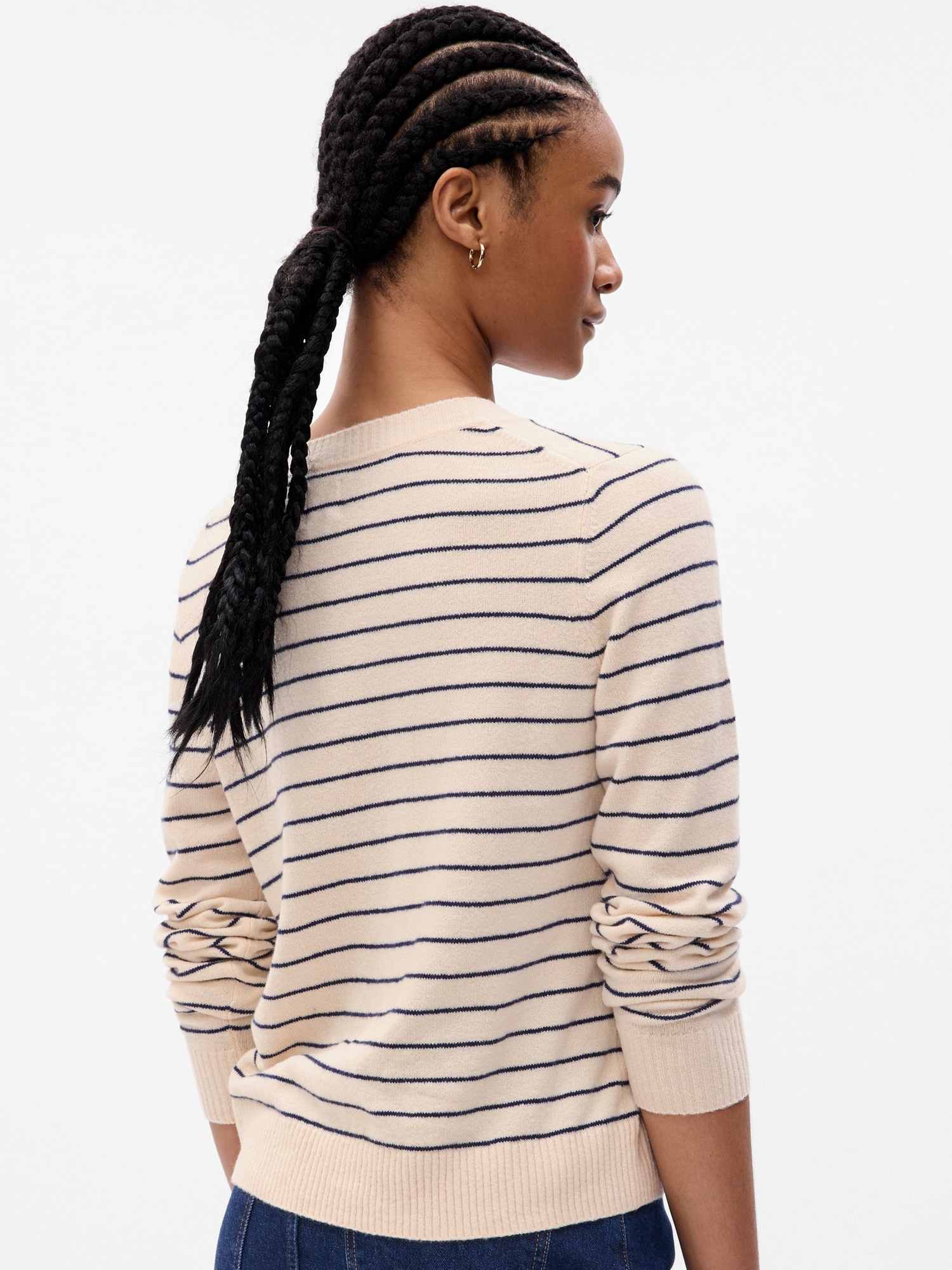 CashSoft VNeck Sweater Gap